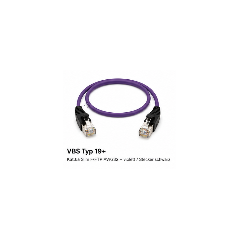 VBS Patchkabel Kat. 6a geschirmt