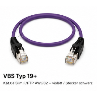 VBS Patchkabel Kat. 6a geschirmt