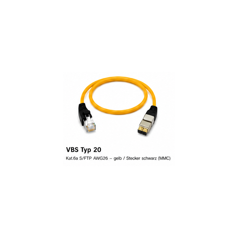 VBS Patchkabel Kat. 6a geschirmt