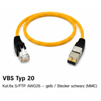 VBS Patchkabel Kat. 6a geschirmt