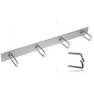 19" Rangierpanel mit 4 Bügeln