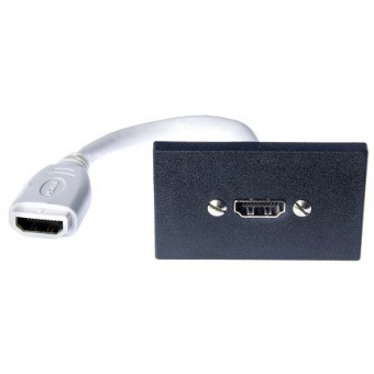 FLF HDMI Peitsche schwarz