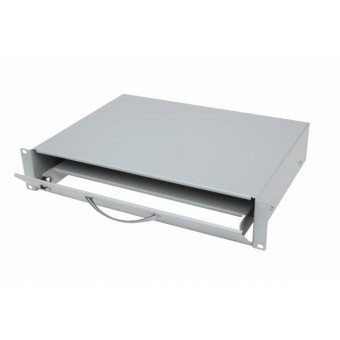 19" -2HE Fachboden für Tastatur